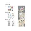 3D Butterfly Wall Stickers DIY Gift 3D Butterfly Wall Decor Wall Decals for Garden Flower Arrangements Wall Living Room Wedding