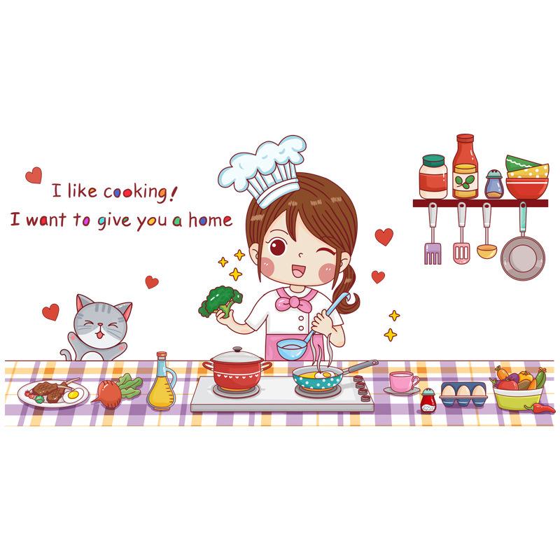 Self-adhesive anti-greased stickers for household stove tile wall stickers for kitchen wallpaper anti-greased paper fume stickers ZY-8004