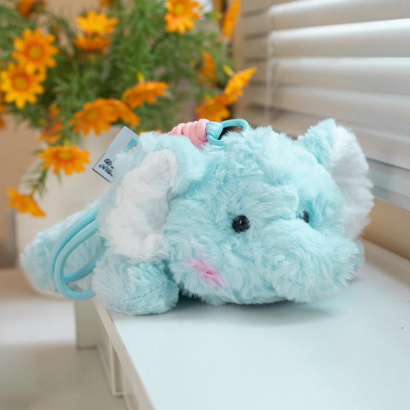 Adorable Scented Animal Plush Keychain - Bear, Fox, Puppy Toy Ornament Gift