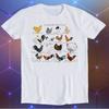 Hühnerrassen-Tabelle Seltsamer Ungewöhnlicher Stil Parodie Meme Film Musik Cool Lustiges Geschenk T-Shirt E862