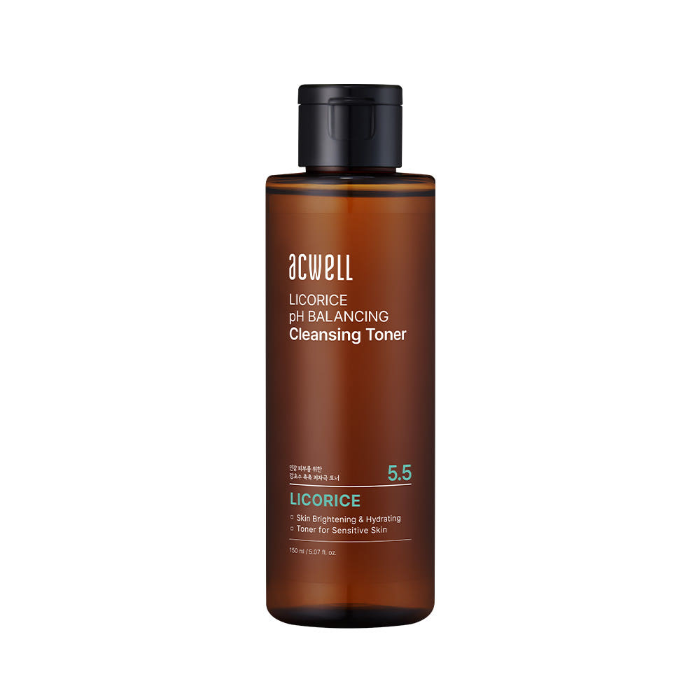 ACWELL Licorice pH Balancing Cleansing Toner – Low pH Cleansing & Hydrating Toner (150ml)