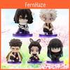 Demon Slayer Character Mini Figures With Pvc Material For Display And Gift