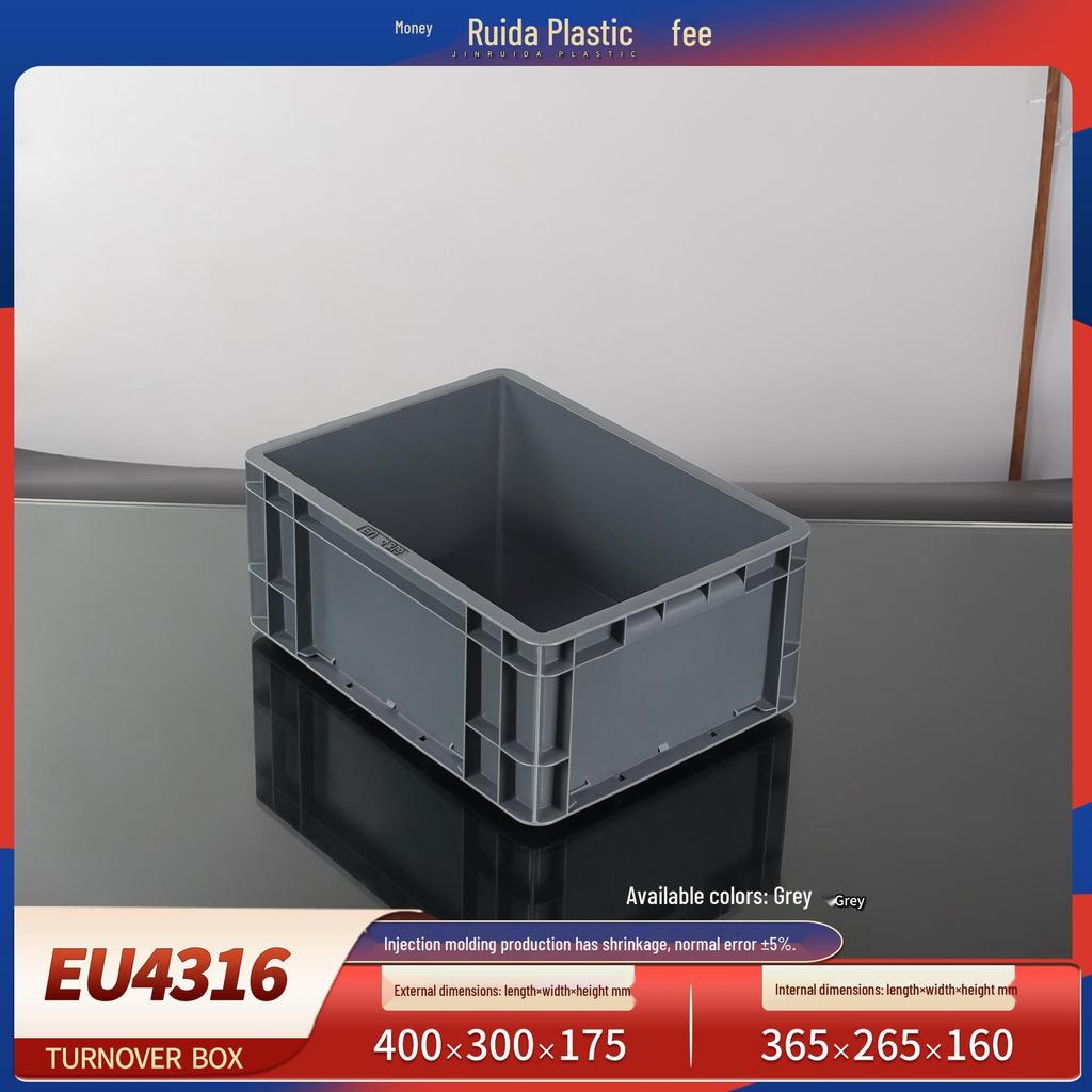 Rechteckige Kunststoff-Lagerbox & Korb für Logistik und Hardware
