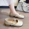 Late evening breeze gentle shoes flat single shoes women's 2025 new summer Mary Jane shoes with skirts soft soles pregnant women