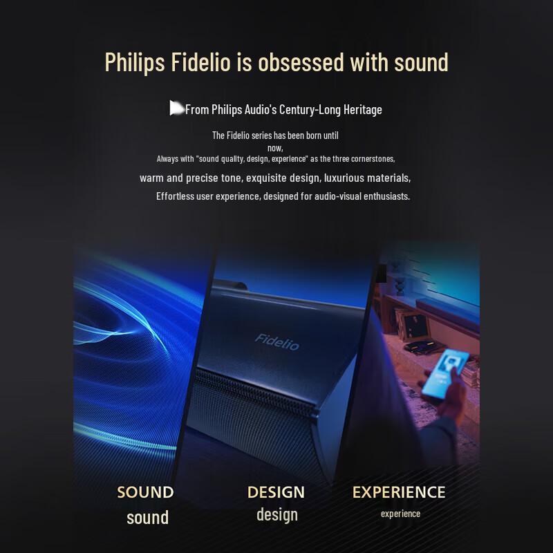Philips 2.2 Channel Soundbar Home Theater System