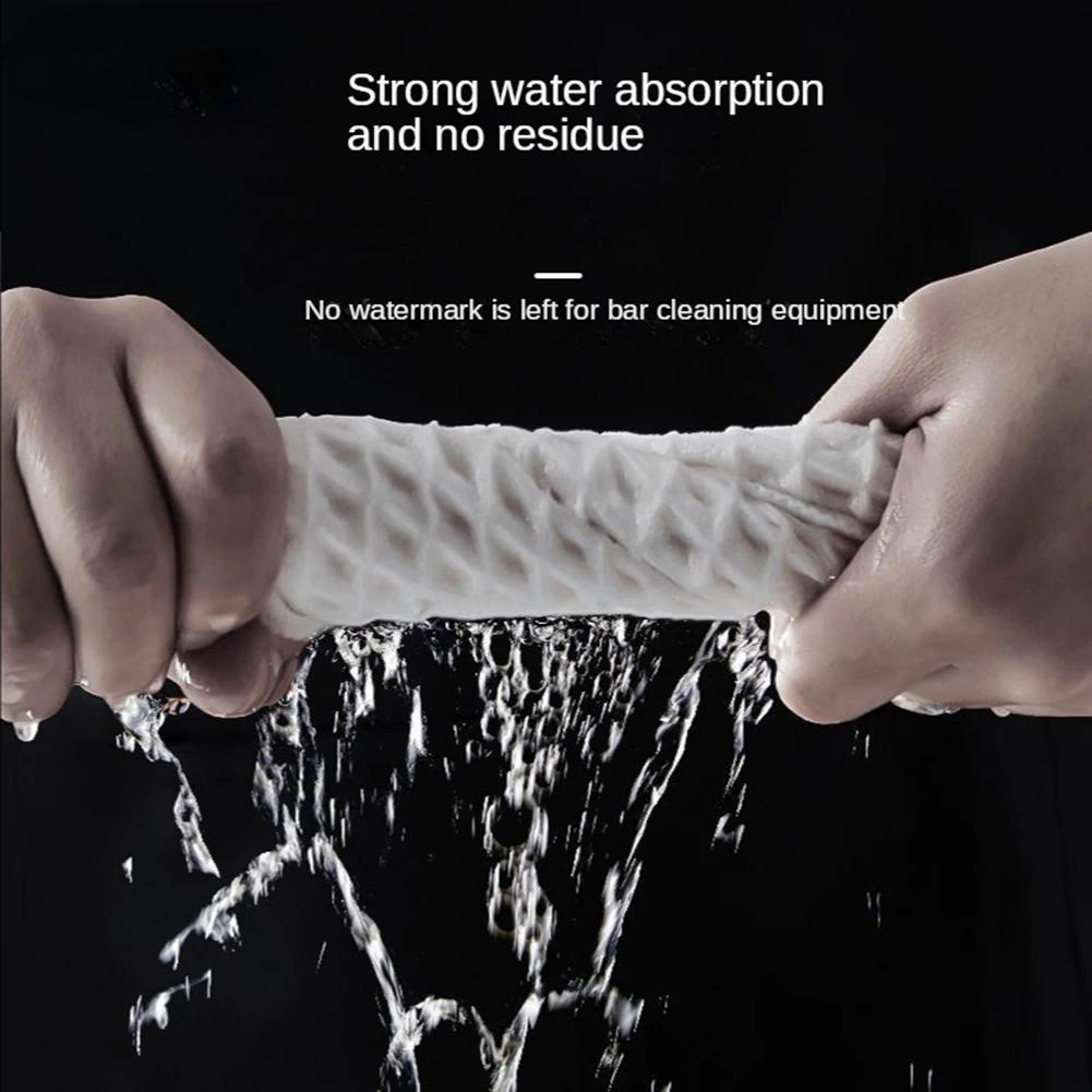 

Coffee Machine Cleaning Special Rag Absorbing Water High Fiber Absorbent Without Lint Cleaning Cloth Small Square Towel коричневый