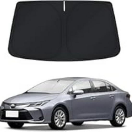 

Toyota Corolla Foldable Anti-UV Sunshade Windshield Cover SUV Version [80x145cm]