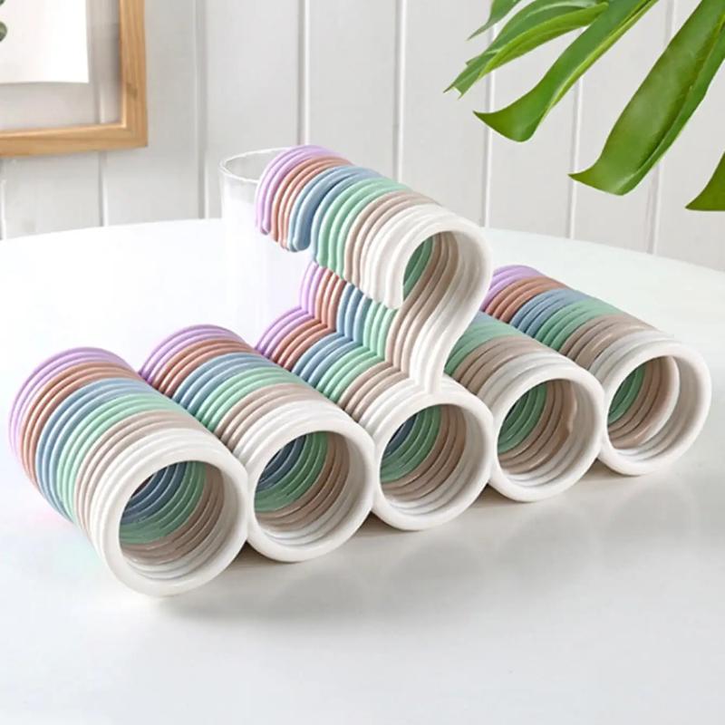 2pcs Multi Functional Circular Hanger, Scarf, Scarf, Tie, Belt Storage Hanger, Home Wardrobe Hook Hanger.