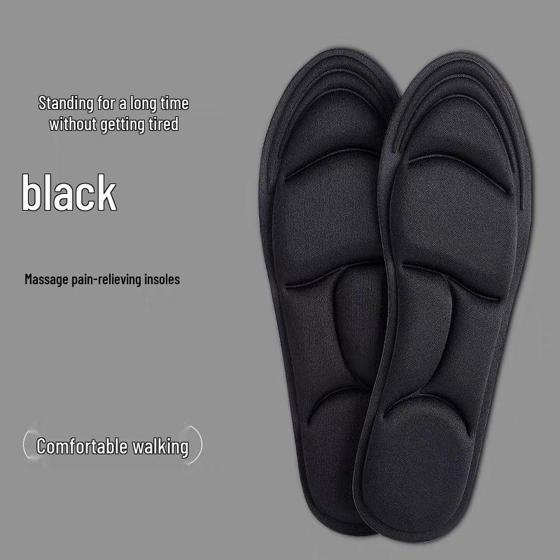 

Унисекс Спортивная амортизирующая стелька: Дышащая, Влагоотводящая, Супермягкая губка для повседневной или тренировочной обуви. 35-39 adjustable