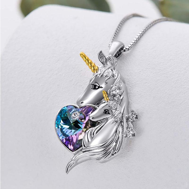 Buy Exquisite Fashion Unicorn Necklace 