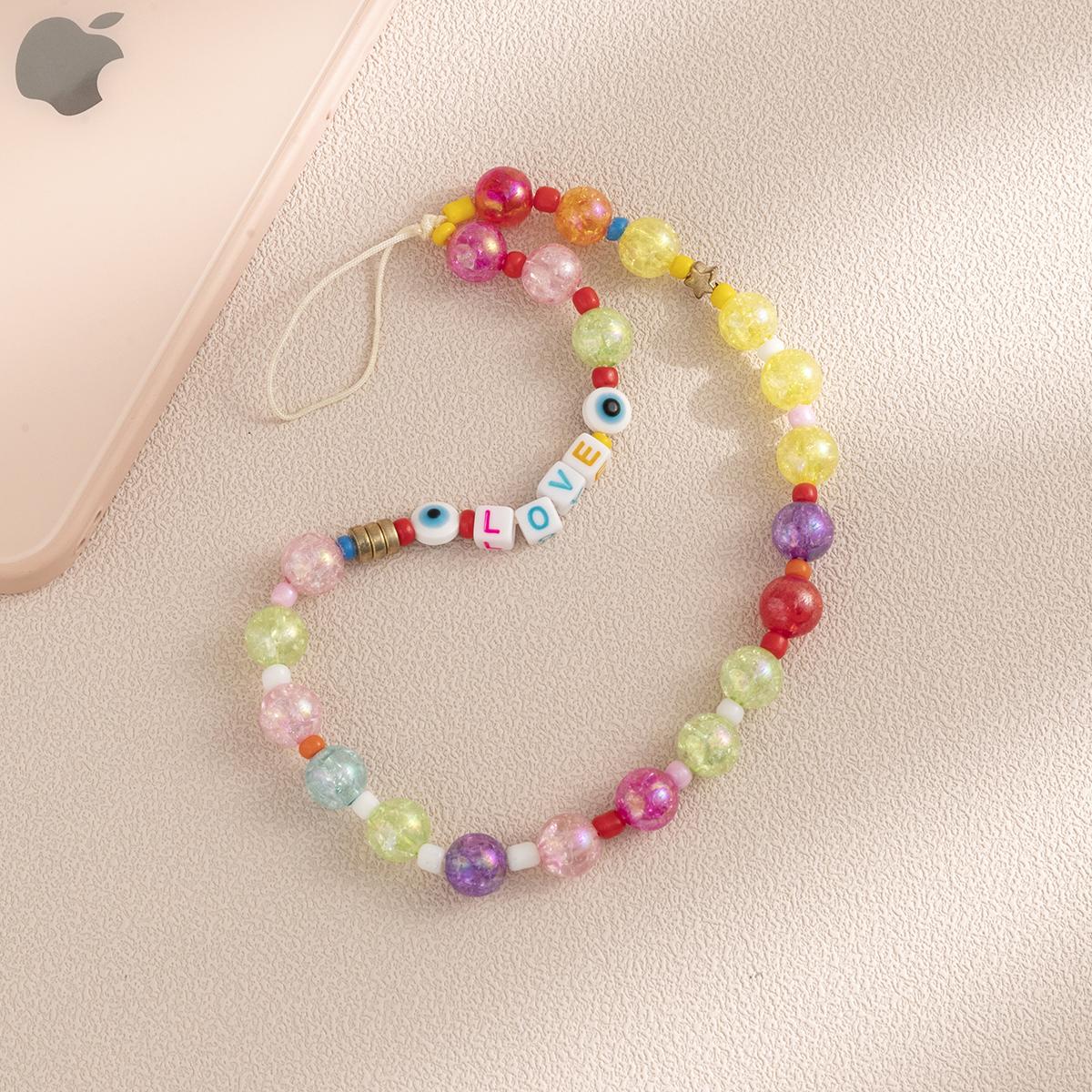 Модная Очаровательная цепочка для мобильного телефона с жемчугом и глиной — фото 15