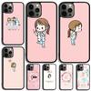 Cute Nurse Girl Phone Case For iPhone 17 Air 15 16e 14 13 Pro Max Coque 12 11 Pro Max PLUS Cover