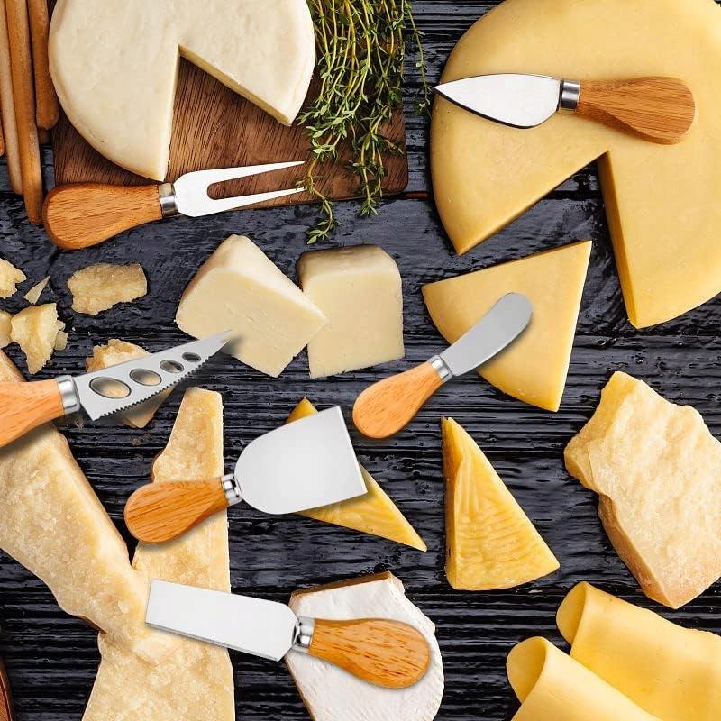 Cheese Slicing Knives Set of 4 Slicing Knives Set for Appetizers