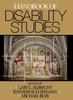 Kniha Handbook of Disability Studies