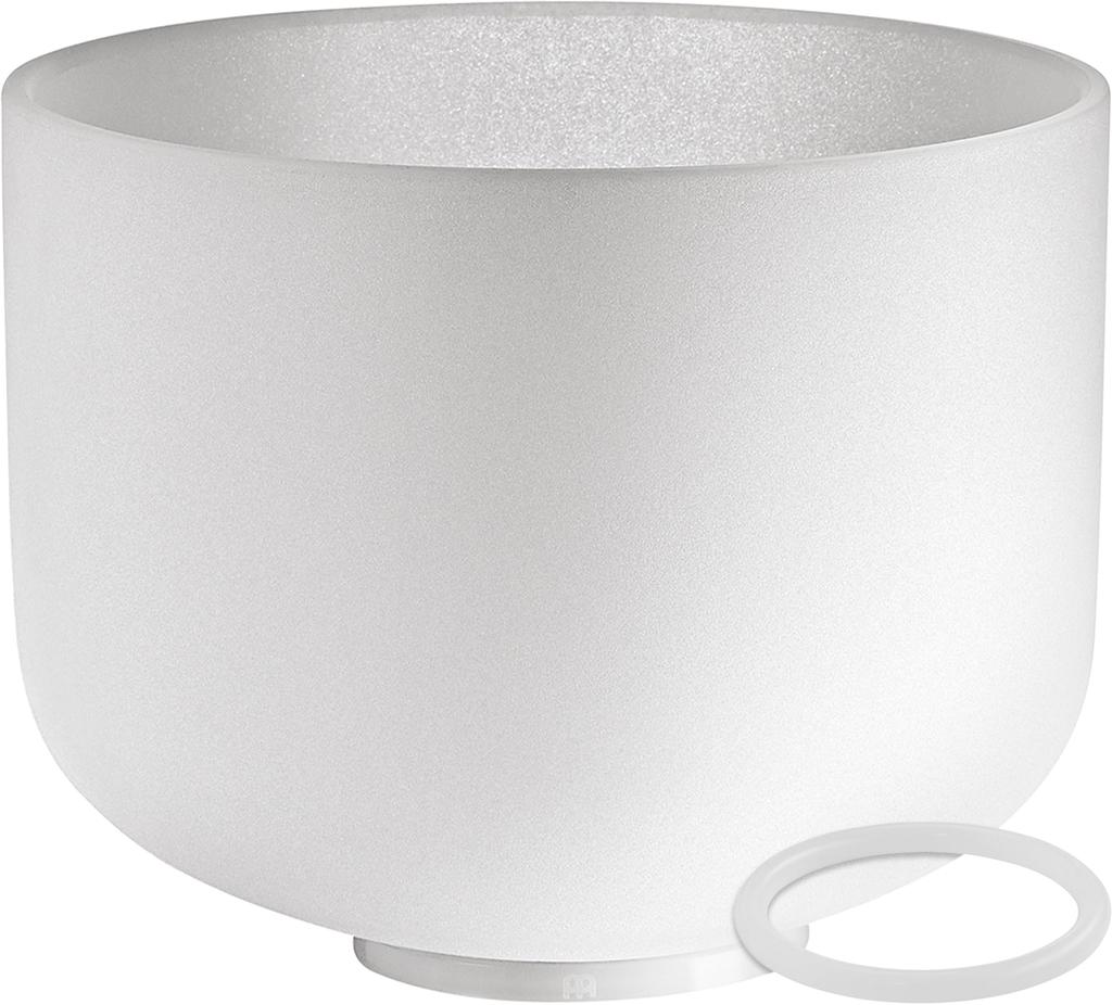 MEINL Sonic Energy Collection Crystal Singing Bowl Heart Chakra CSB10F Ring 10" 432Hz/F4 [Silicon Included]