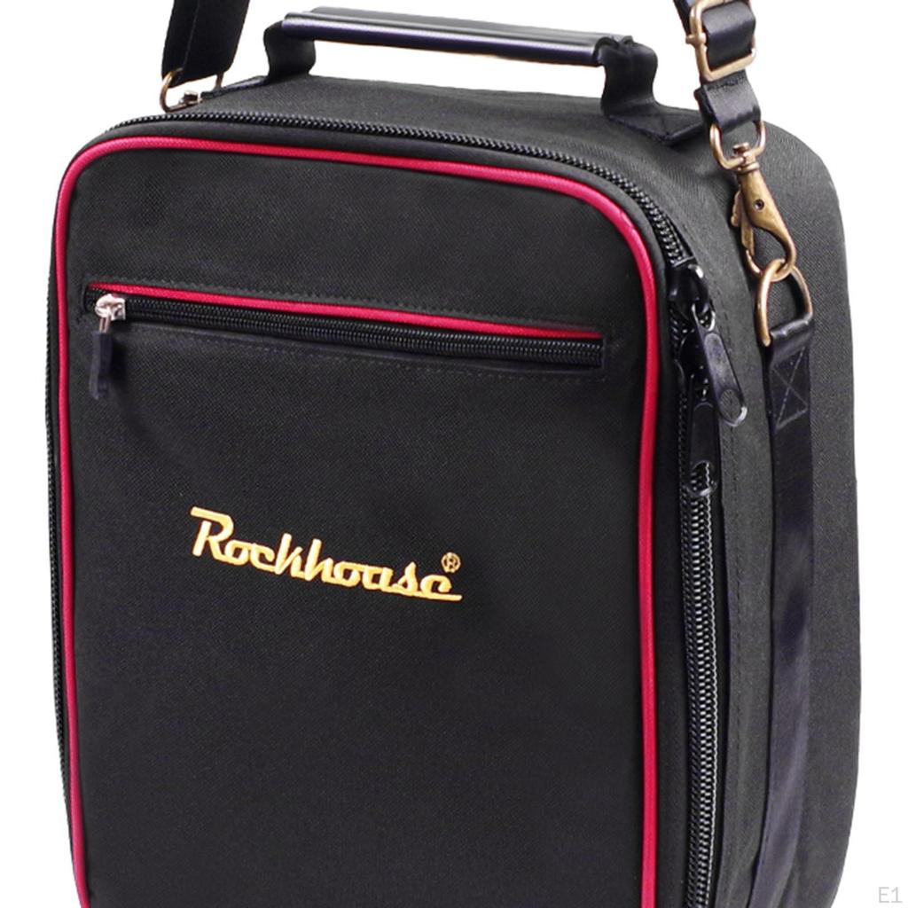 Guitar Pedal Board case Portable Travel Bag, Lightweight Durable Adjustable Utility Carrying