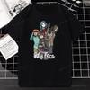 Sally Face Unisex Print T-Shirt Horror Game Kawaii Harajuku Anime Baumwoll Tops Damen Mode Lässiges T-Shirt Hiphop Gothic Streetwear