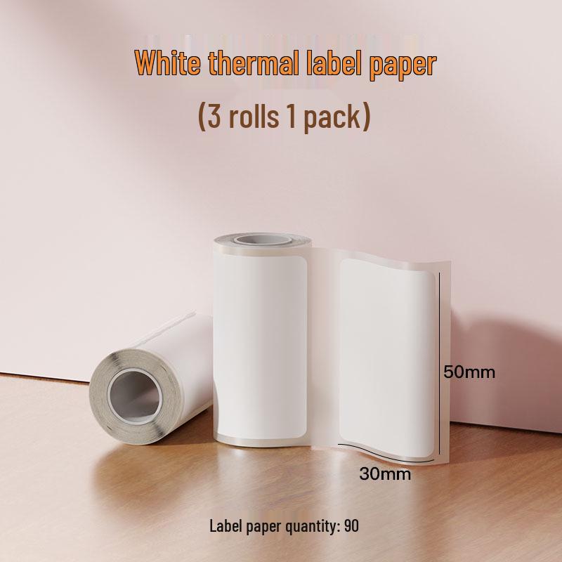 Compact Portable Thermal Printer for Students - Pocket Label & Photo Printing