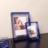Colorful Acrylic Photo Frame Table Wall Hanging Ins Transparent Acrylic Picture Frame Poster Display Stand Home Ornaments Decor