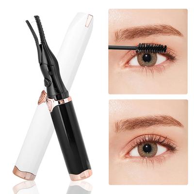 Quick Heating Natural Curl Eyelash Curler USB Rechargeable 2 Heating Modes Long Lasting for Quick Natural Curling Eye Lashes