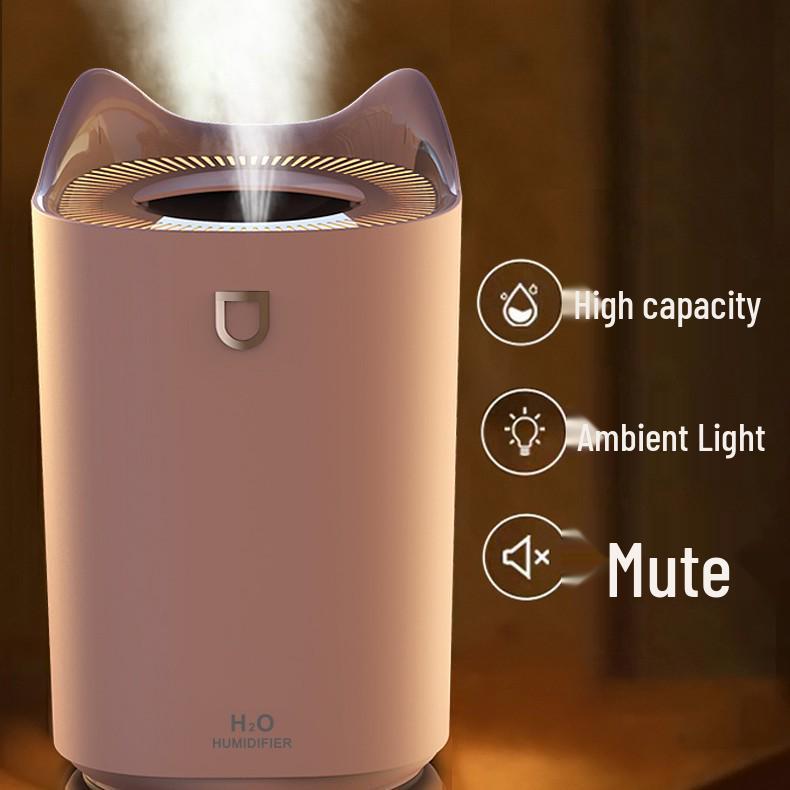 2L Silent Night Light Aromatherapy Humidifier for Home & Office