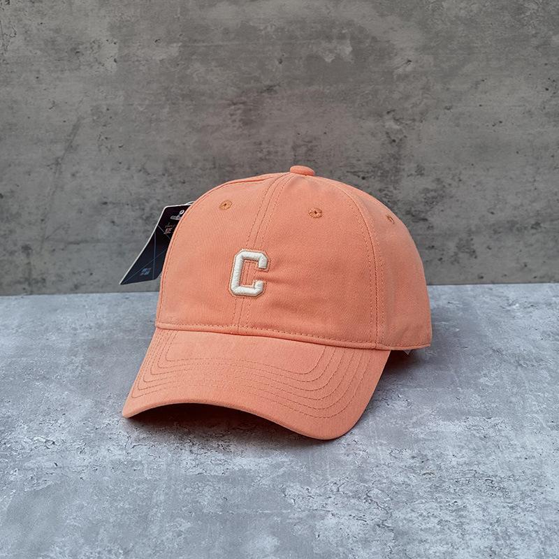 Cotton Thin C Letter Embroidery Soft Top Baseball Cap Men And Women Spring And Summer Casual Versatile Shopping Cap