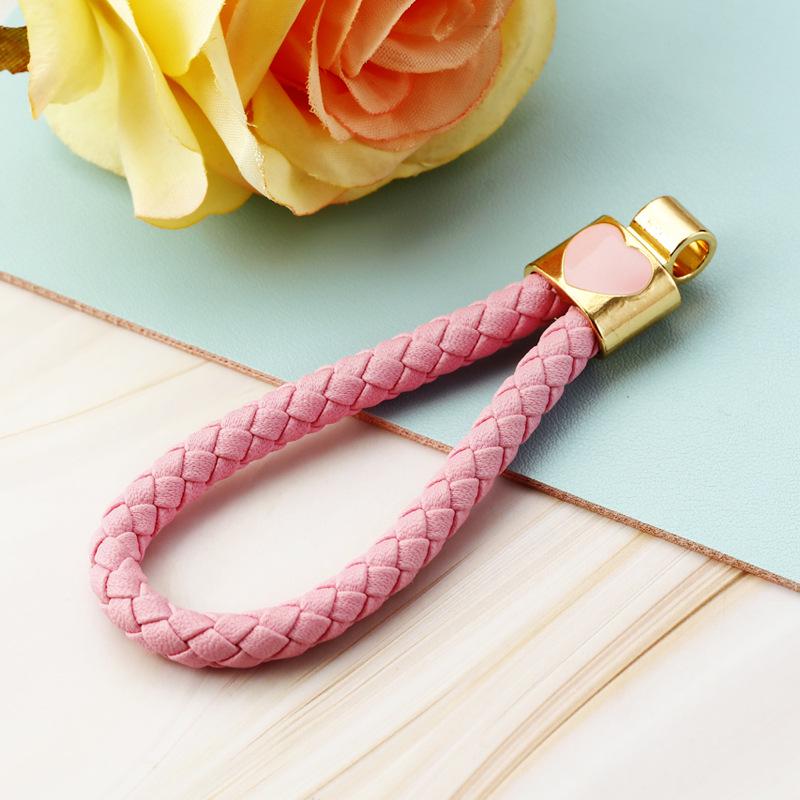 Romb Kristallkula Bil Nyckelring: Söt Kreativ Väskberlock & Nyckelring i Metall för Kvinnor - Cirkelformad Hörlursfodral Liten Gåva