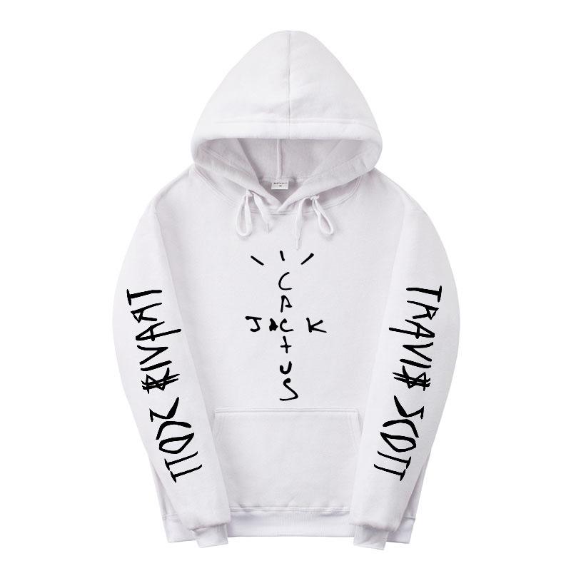 Trendy mikina Travis Scott Street Style s horkotiskovým designem