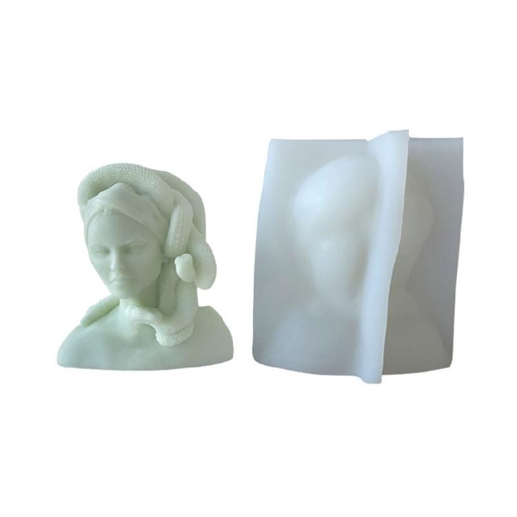 

Snake Beauty Decoration 3D Candle Soap Mould DIY Candle Epoxy Mold Handmade Mold 1