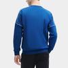 FILA Fitness Series Solid Color Logo Round Neck Pullover Sweatshirt Men sweatshirt Galaxy-Blue A51M331222F-NV