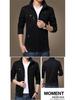 Men's Washed Cotton Stand Collar Jacket - Youth Style Outerwear