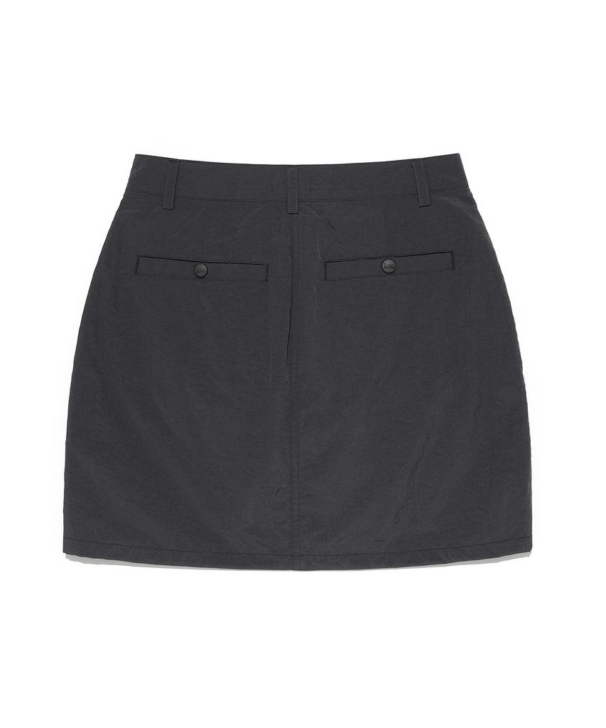 Lee Women'S Pocket Mini Skirt Charcoal