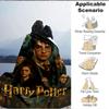 1pc Harry Potter Flannel Throw Blanket - HD Printed Lightweight Soft Warm All-Season Blanket for Sofa, Bed, Travel, Camping 112