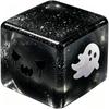 Transparent Glitter Halloween Cube Squeeze Toy Non-toxic Maltose Stress Relief Toy for Halloween Goodie Bag Stuffer