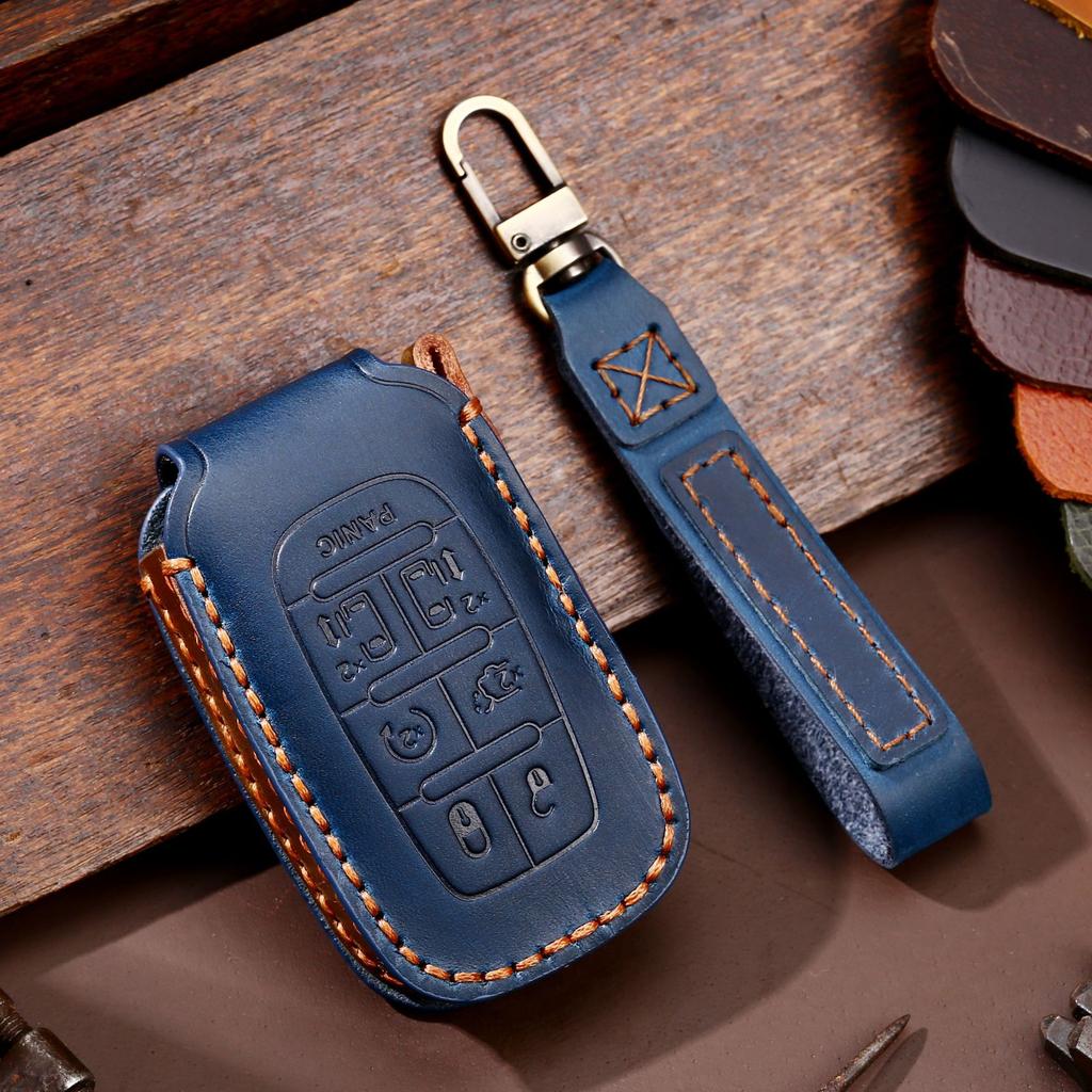 Pokrowiec na kluczyk samochodowy pasuje do pokrowca na kluczyk Chrysler oraz północnoamerykańskiej wersji Dajielong PHEV.