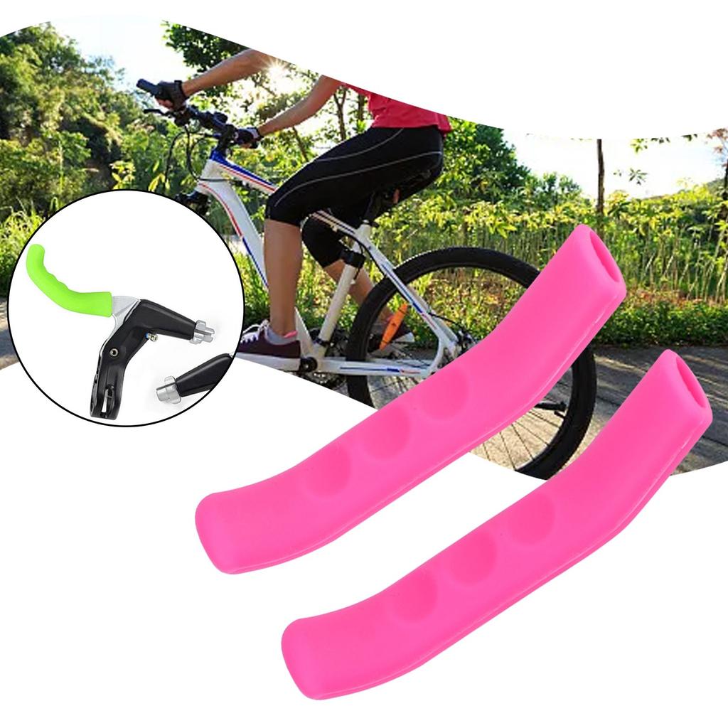Gray Brake Lever Covers Green Pink Purple TPR Yellow