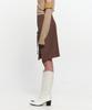 Kimjisu Ribbon Tied Slit Skirt _ Brown
