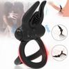 Vibrating Penis Cock Ring On Dick Male Delay Ejaculation Clitoris G-spot Stimulation Sex Toys for Man Couple Vibrator Adults 18