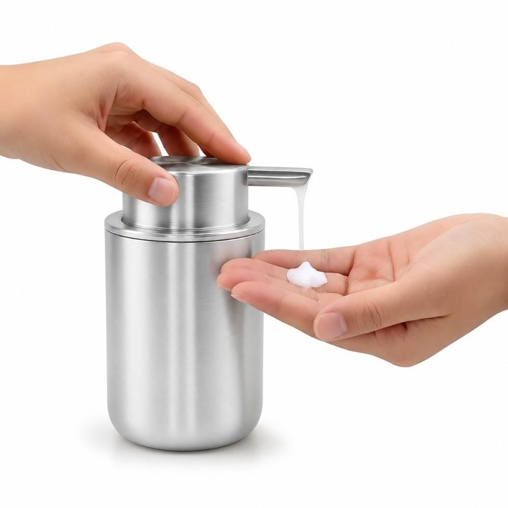 Dispenser per Sapone Liquido a Tenuta Stagna 160ml Contenitore per Sapone per Piatti Bottiglia Resistente per Sapone Lozione Hotel