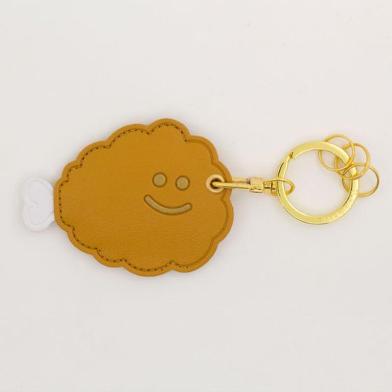 Cute Cartoon Cat Keychains PU Material Lovely Cat Funny Keychain Children Schoolbag Zipper Puller
