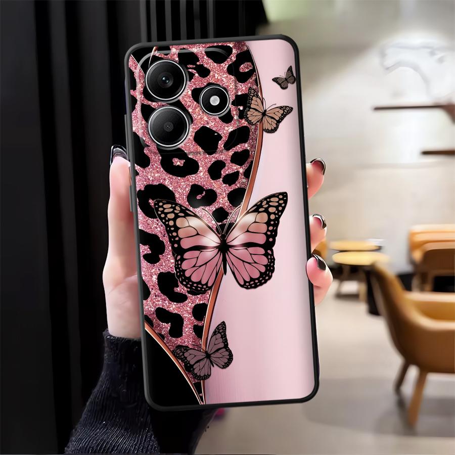 

Creative Leopard Print Art Case for Xiaomi Redmi Note 14 12 11 A1 A3 K80 9 8 7 A4 A5 10 13 Pro Plus 14C 12C 13C Phone Cover A1 Redmi A1