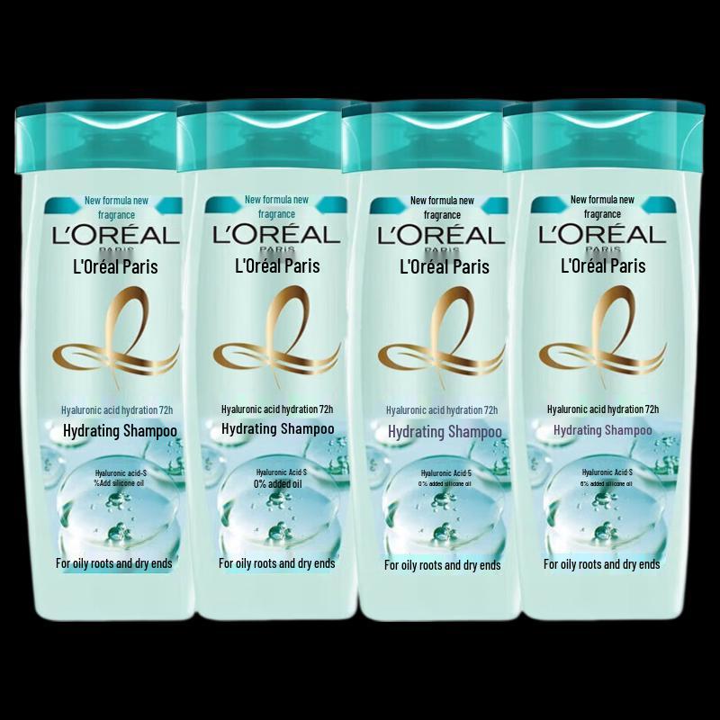 

L Oréal Hyaluronic Acid Hydrating Anti-Dandruff Shampoo 4-Pack