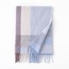 Light Luxury and High End Versatile Thickened Autumn and Winter Scarf Couple New Year Plaid Warm Scarf