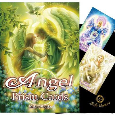 [Japanese Version] Angel Prism Cards (New Edition) with Japanese Instructions, Angel Oracle Cards, Tarot Cards, Fortune Telling [Authentic]