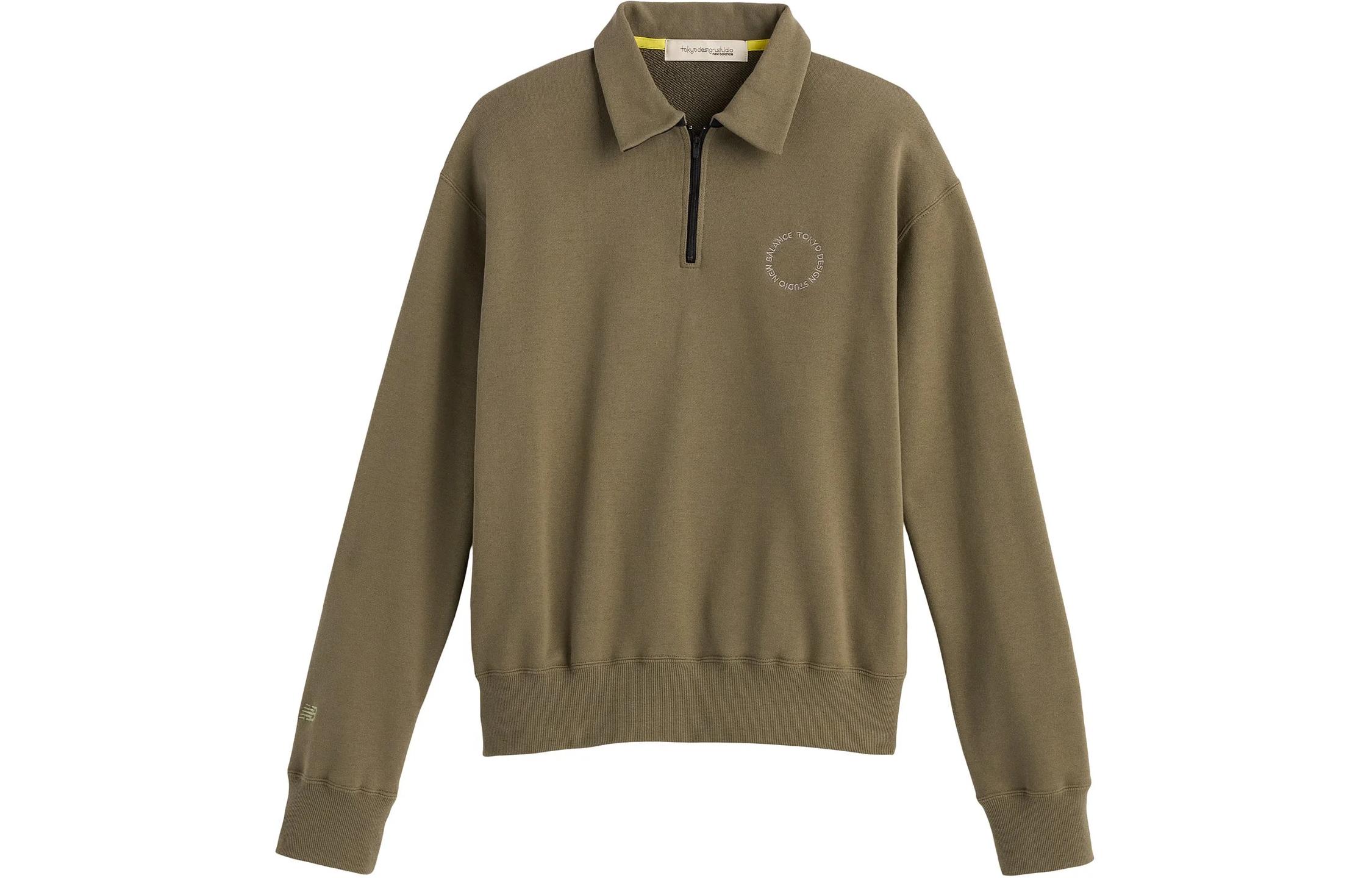 New Balance Sweatshirt Unisex Stealth Green UT45171-CGN 2