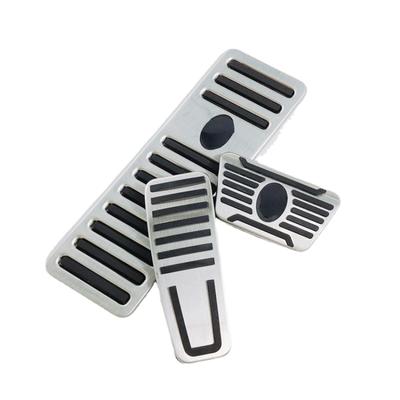 Footrest Pedals Gas Brake Fuel Pedal Plate Pad For Maserati Ghibli Levante Quattroporte 2014 2015 2016 2017 Stainless