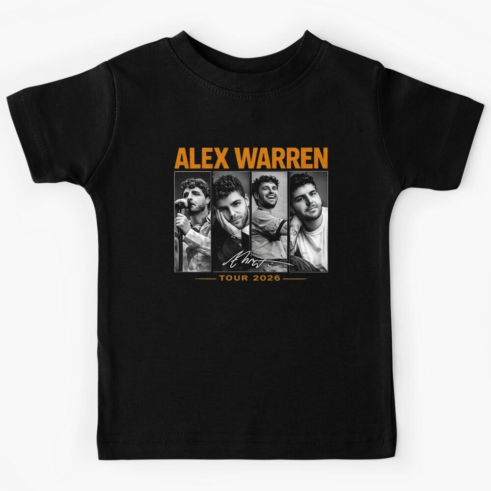 Alex Warren Tour Vintage Kids T-Shirt 100