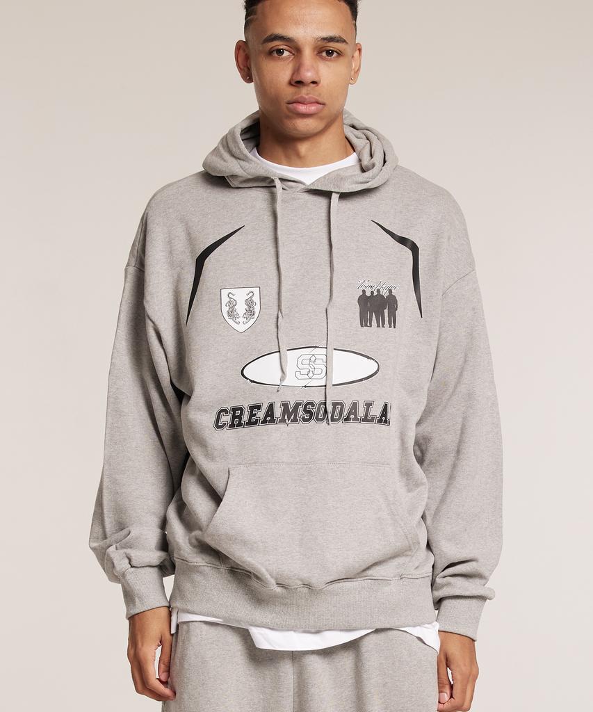 Crsdel Teamplay Hoodie Gray Black