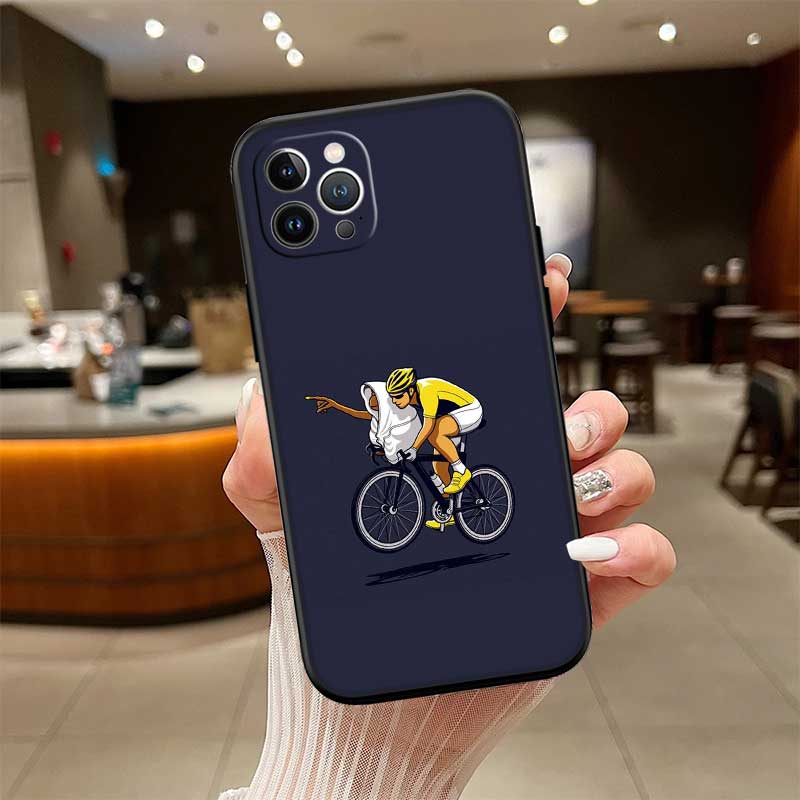UP25 Cycling Bicycle New High-End Shell Phone Case for iPhone SE X XS XR 16E 17 11 Pro Max 8 7 6 6s Plus Air