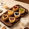 Backwerkzeuge für Gebäck Doppelseitige Mondkuchenform, Sonnenblumenmuster Wiederverwendbar ABS Handpresse Abnehmbar Einfach Kunststoff Dessert Dekoration